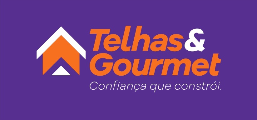 Logotipo Telhas & Gourmet Roxo